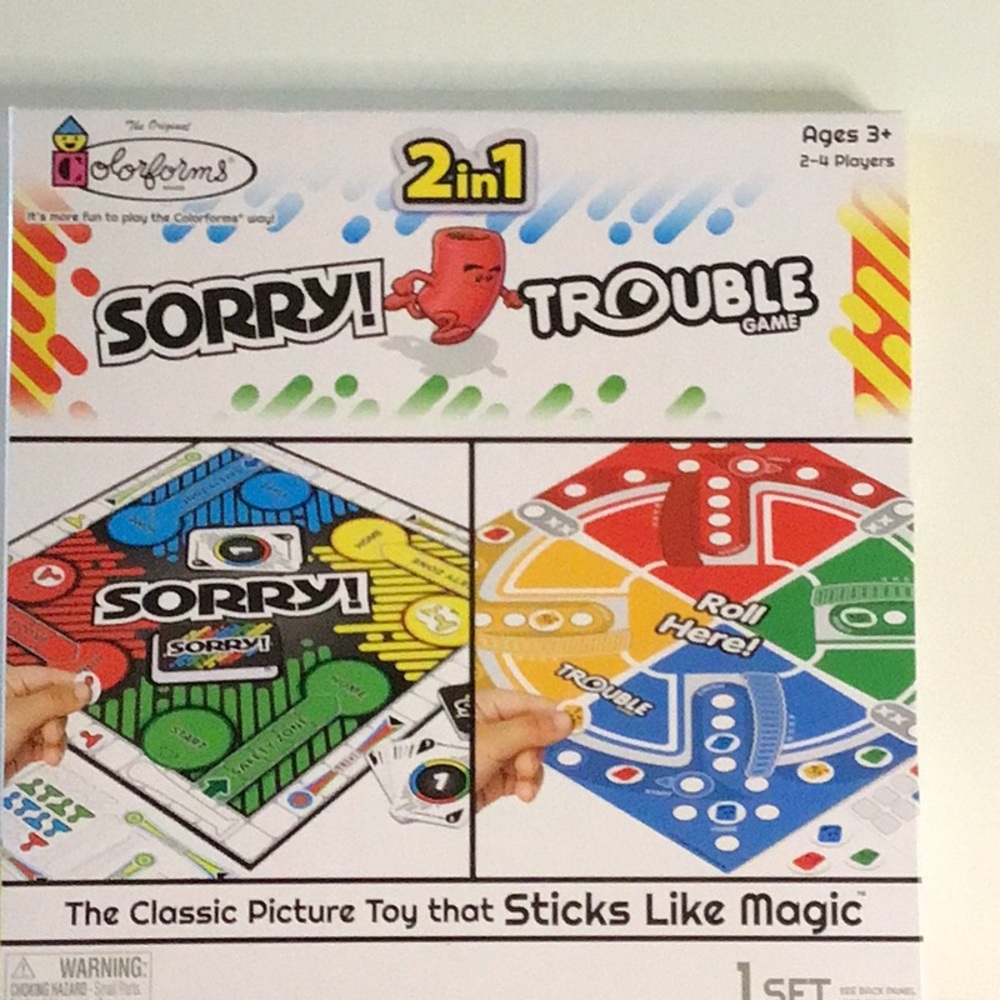 Hasbro Red and Blue Puzzle & Games Set